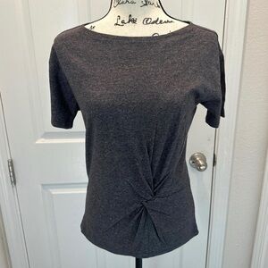 Gap Twist Front Short Sleeve Top
